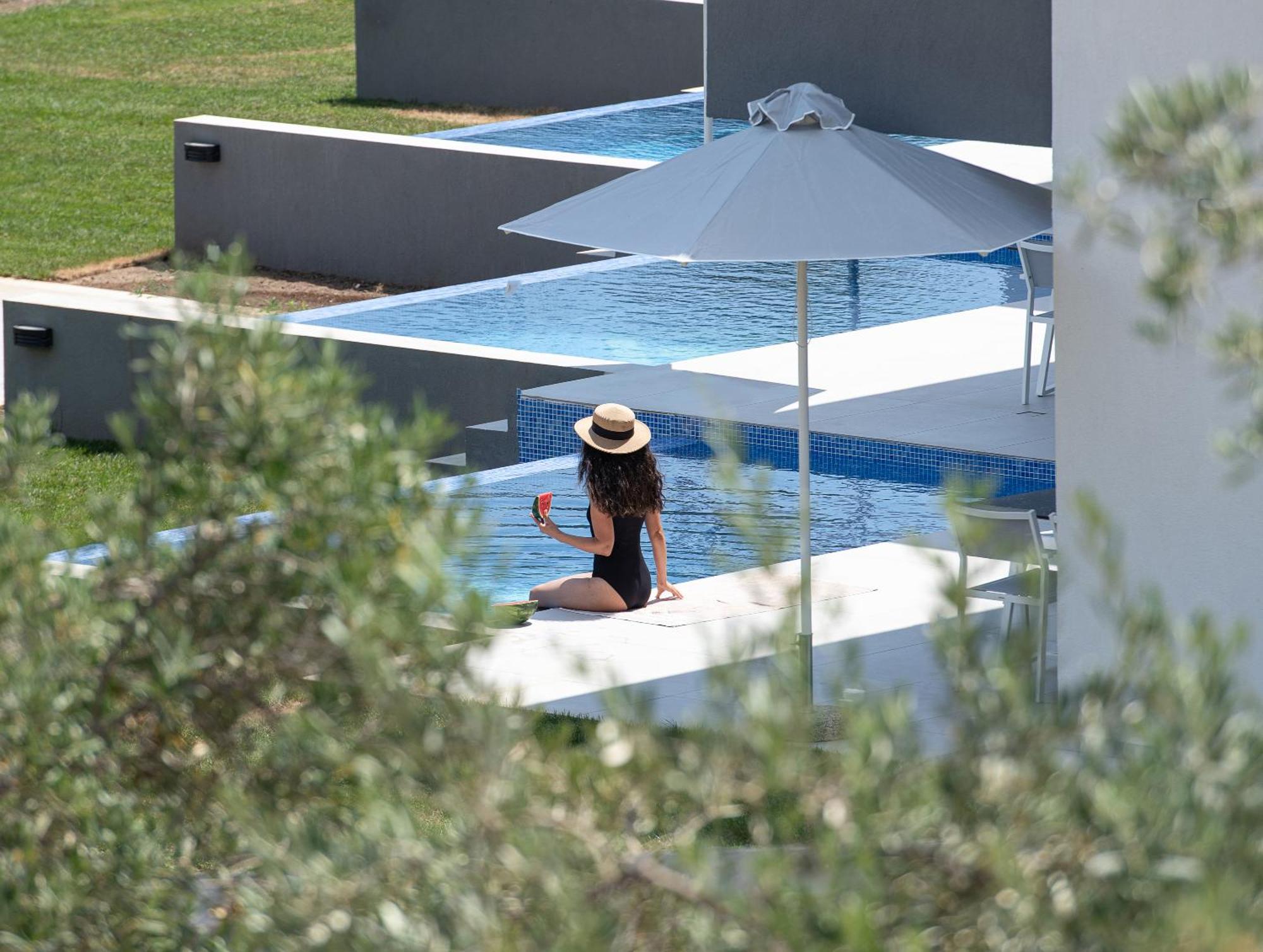 Elysium Villas Quartet Sarti Esterno foto