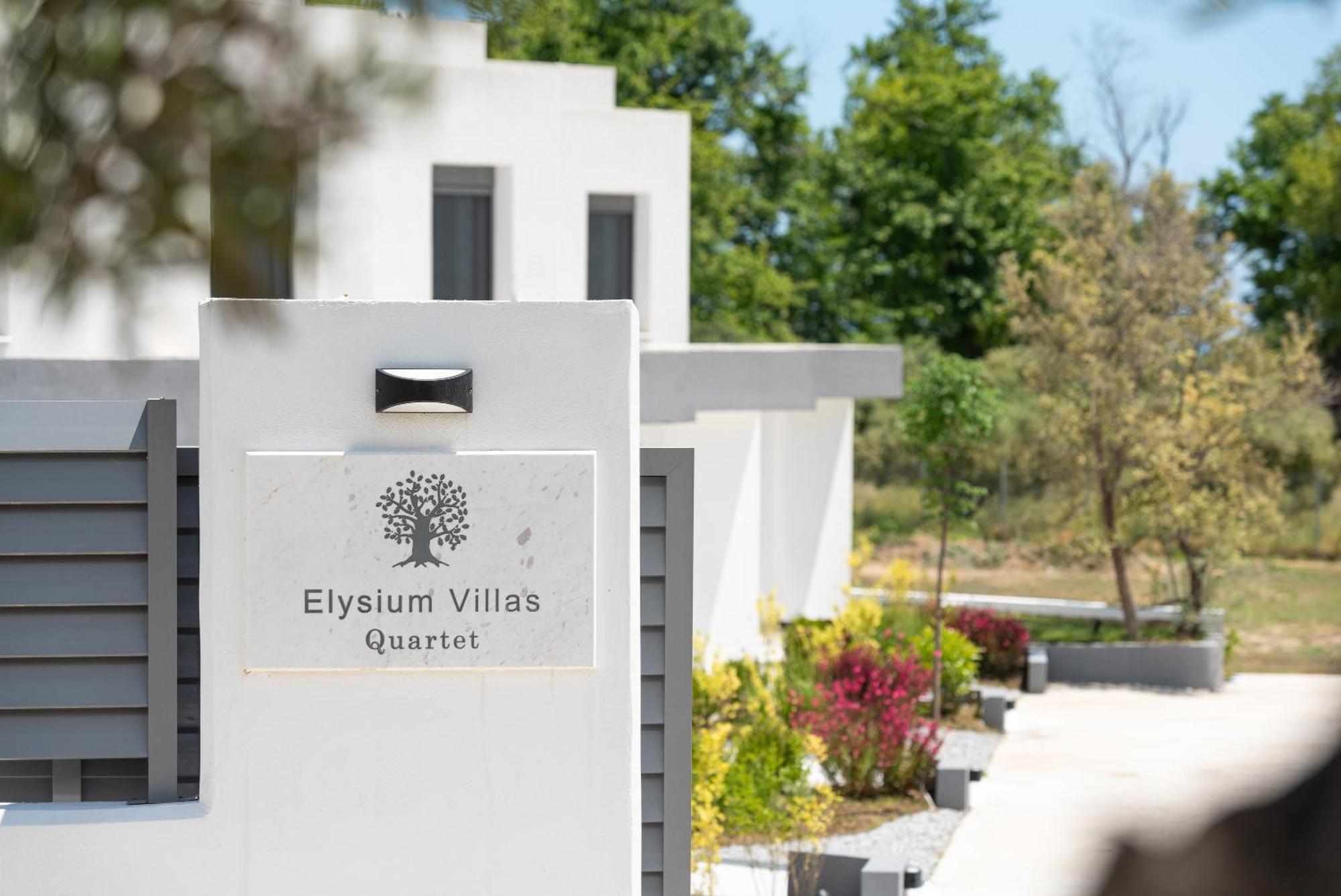 Elysium Villas Quartet Sarti Esterno foto